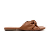 Naya Knotted Sandal in Whiskey