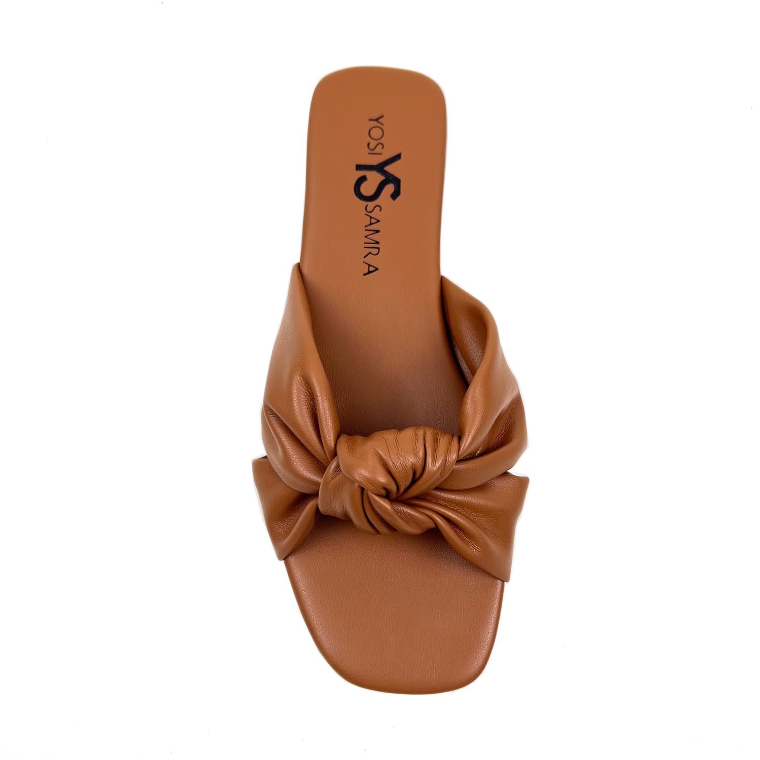 Naya Knotted Sandal in Whiskey