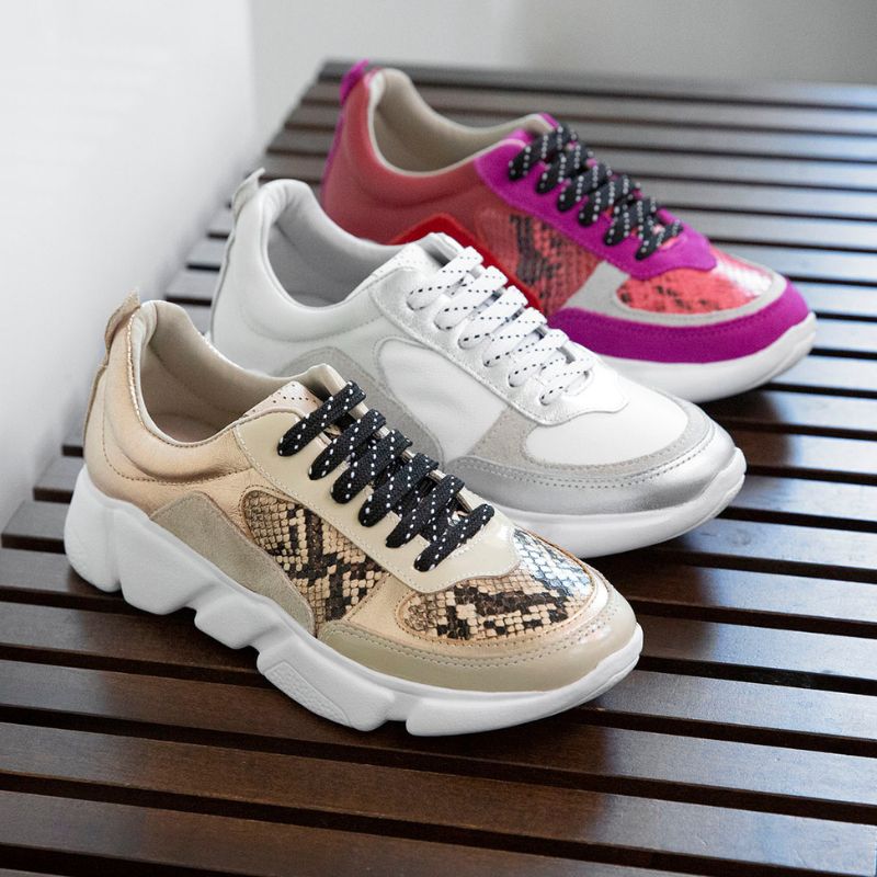 Palmer Sneaker in Pink Multi