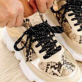 Palmer Sneaker in Natural Multi