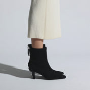 Hudson Boot in Black Suede
