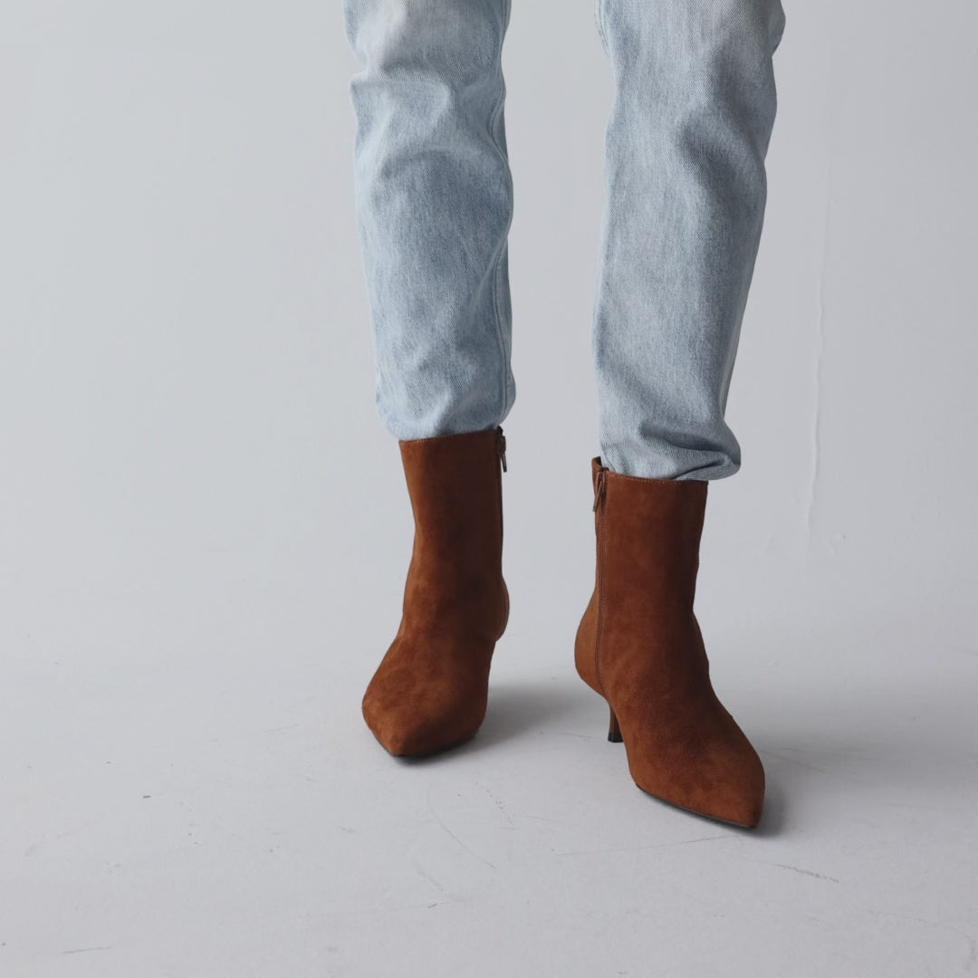 Soho Boot in Whiskey Suede