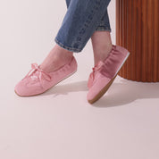 Ava Sneaker in Ballet Leather