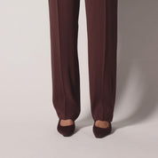 Ryder Heel in Chocolate Suede