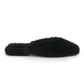 Jessy Shearling Mule in Black