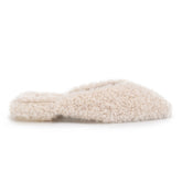 Jessy Shearling Mule in Ivory
