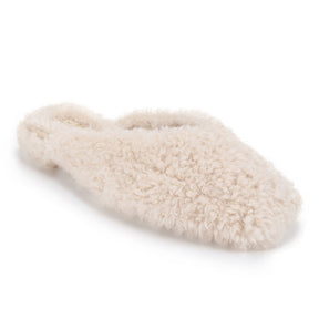 Jessy Shearling Mule in Ivory