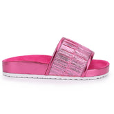 Miss Ariel Slide in Pink Metallic - Kids
