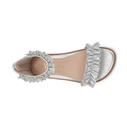 Miss Ava Sandal in Silver - Kids - Yosi Samra  - Kids' Sandals