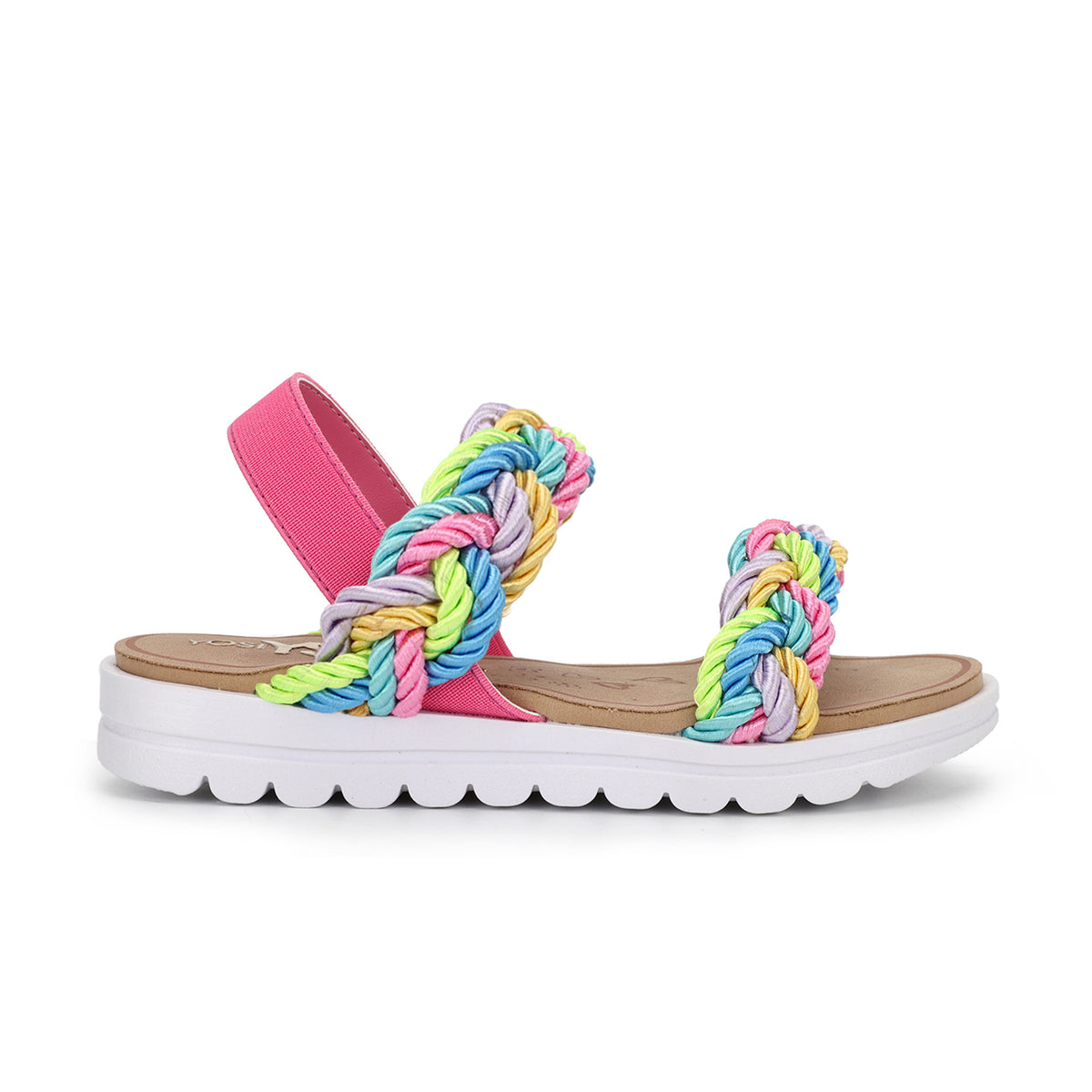 Miss Bradie Rope Sandal in Multi - Kids