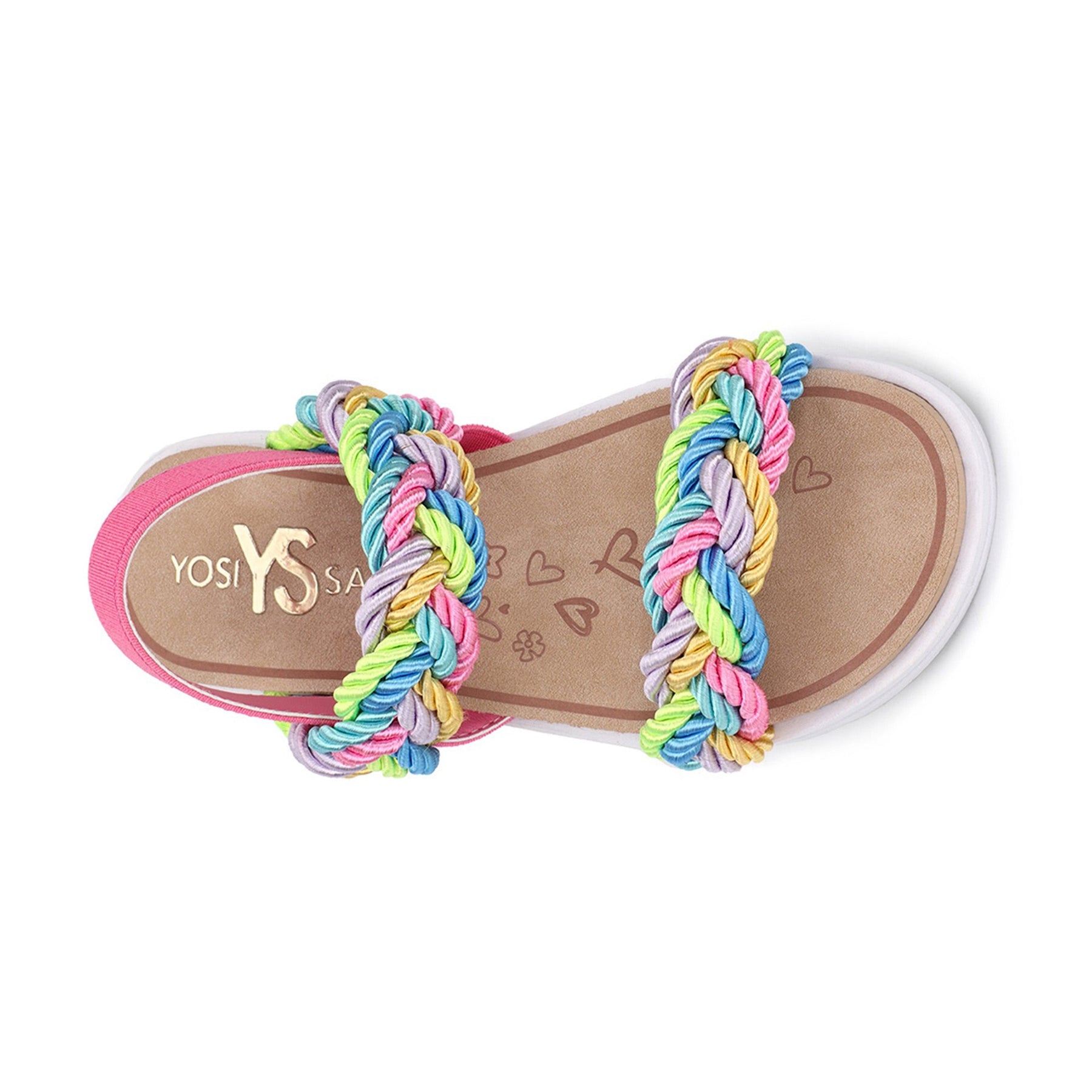 Miss Bradie Rope Sandal in Multi - Kids