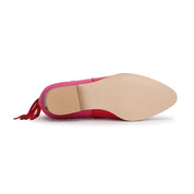 Miss Dallas Western Boot in Pink & Red Hearts - Kids - Yosi Samra  - Kids' Boots