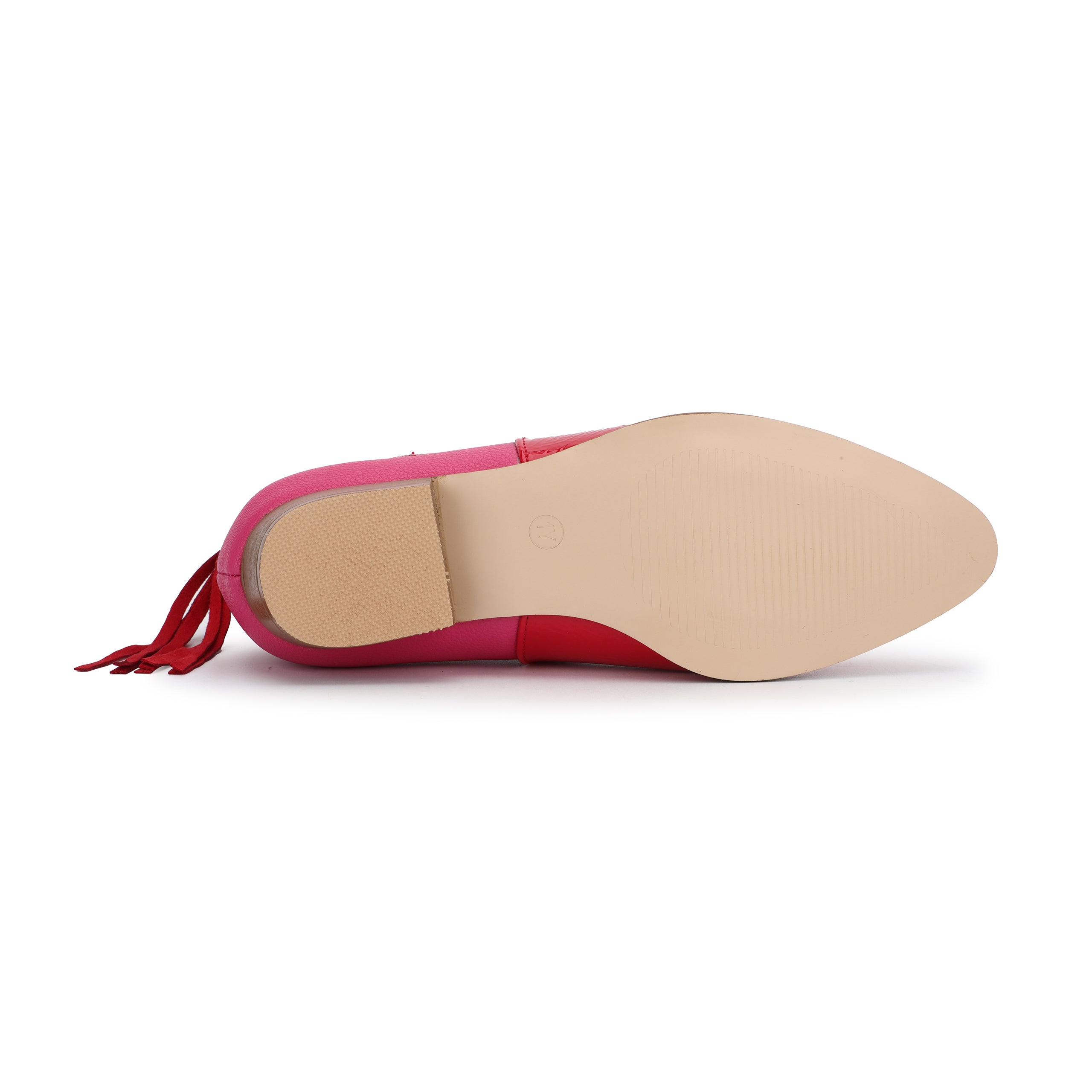 Miss Dallas Western Boot in Pink & Red Hearts - Kids - Yosi Samra  - Kids' Boots