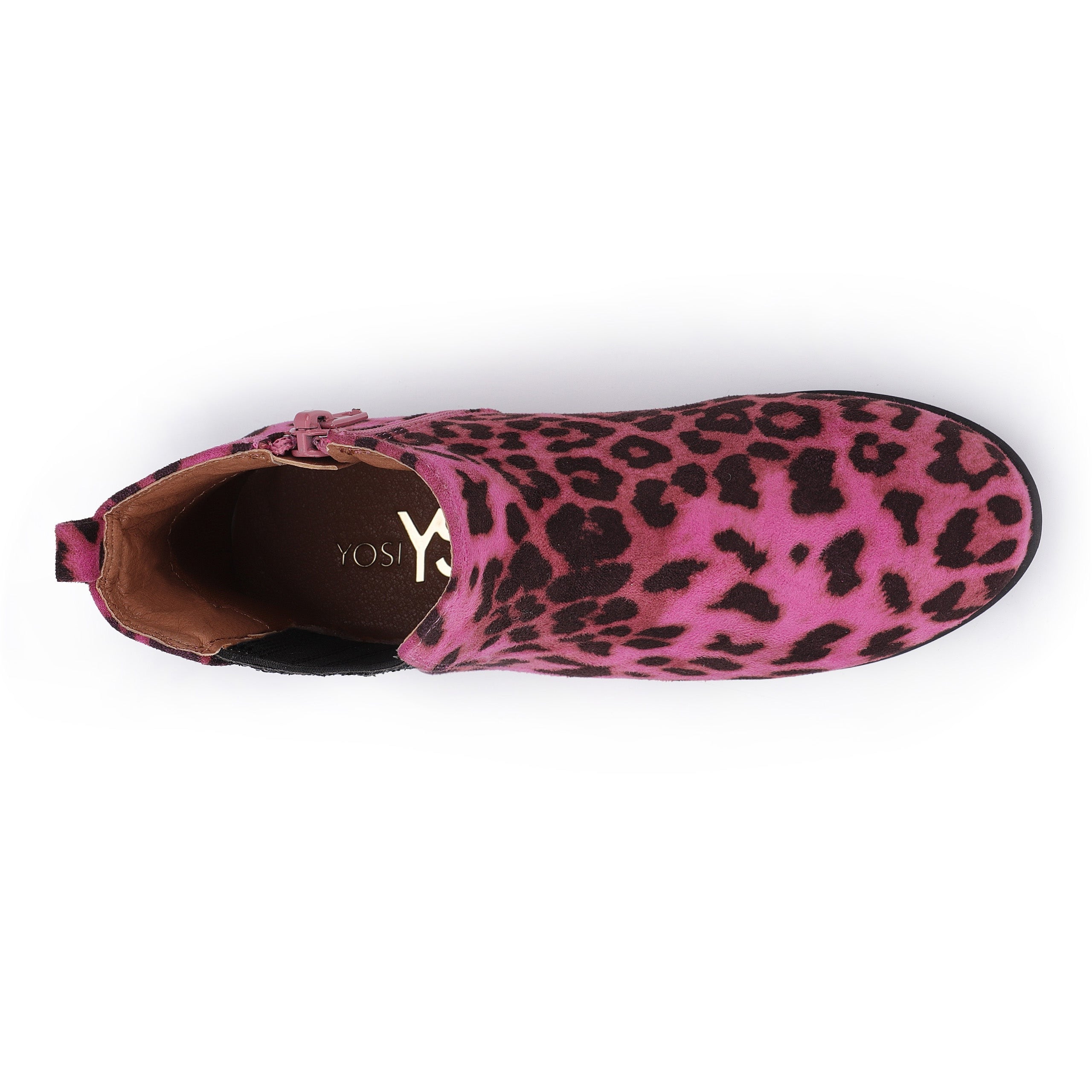 Miss Mollie Boot in Pink Leopard - Kids
