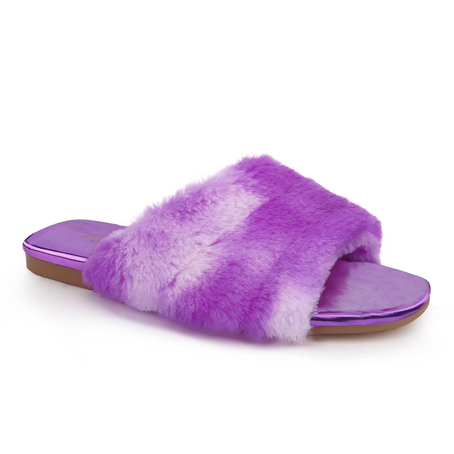 Miss Nora Slipper in Purple - Kids - Yosi Samra  - Kids' Slippers