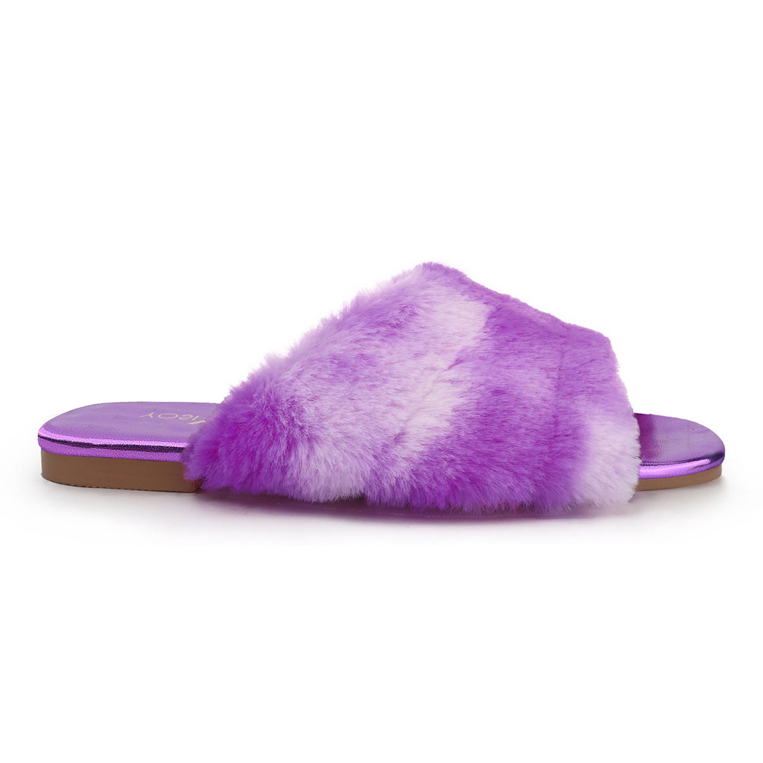 Miss Nora Slipper in Purple - Kids - Yosi Samra  - Kids' Slippers