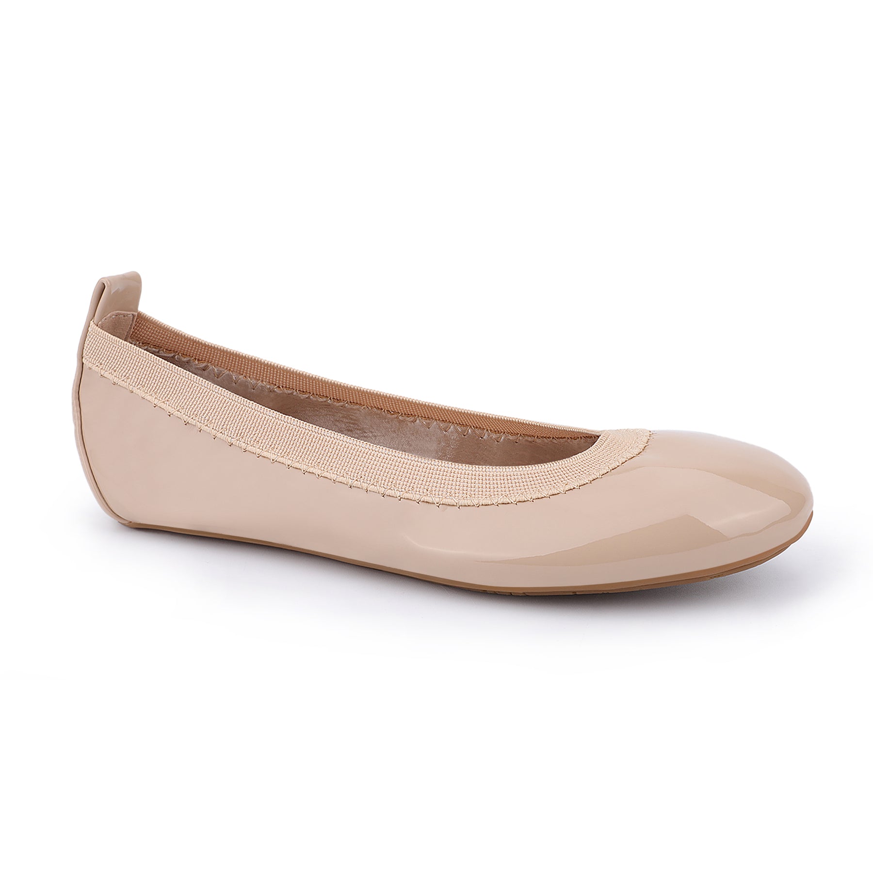 Miss Samara Ballet Flat in Blush Patent - Kids