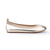 Miss Samara Ballet Flat in Gold Metallic - Kids