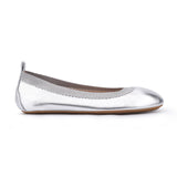 Miss Samara Ballet Flat in Silver - Kids