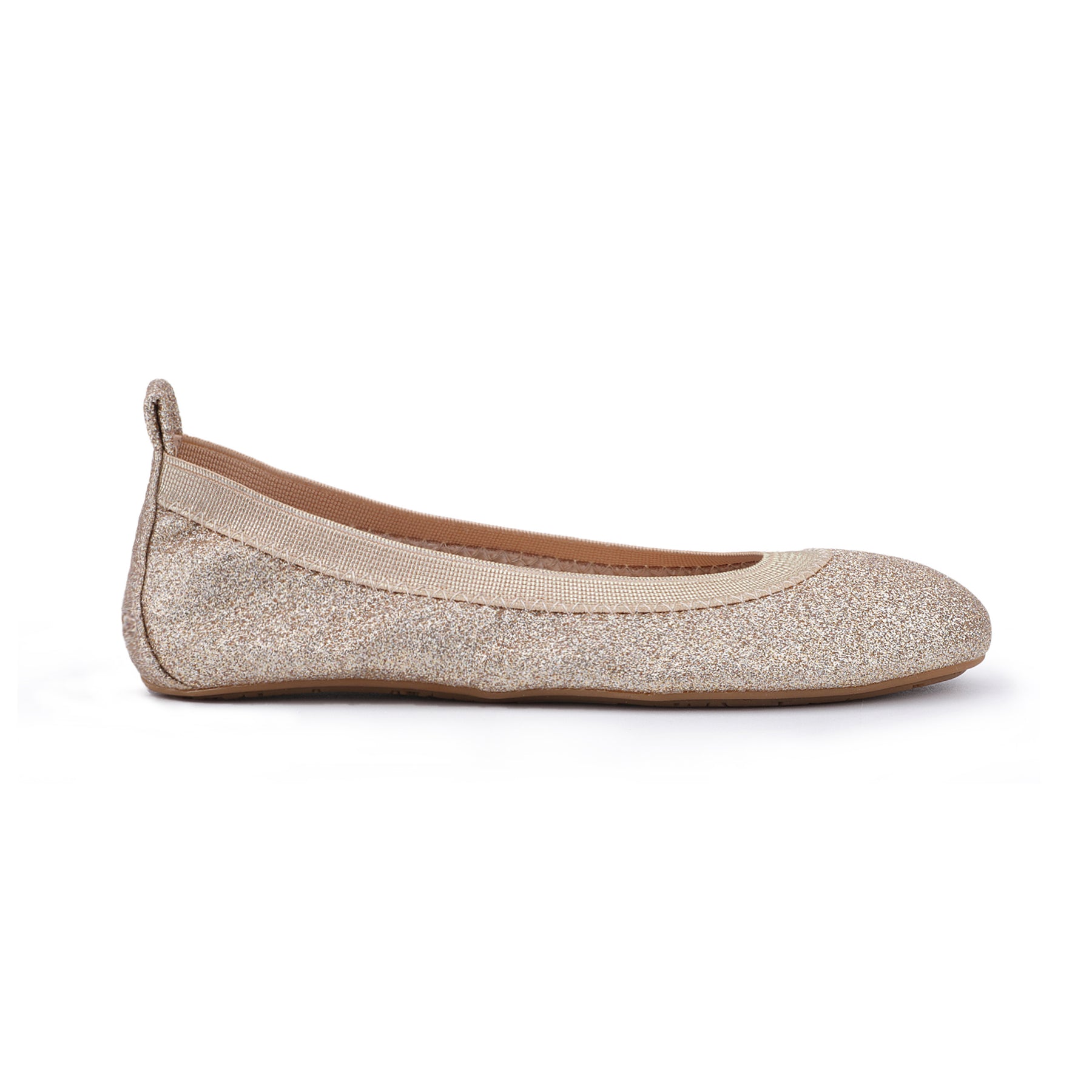Glitter ballet flats womens outlet