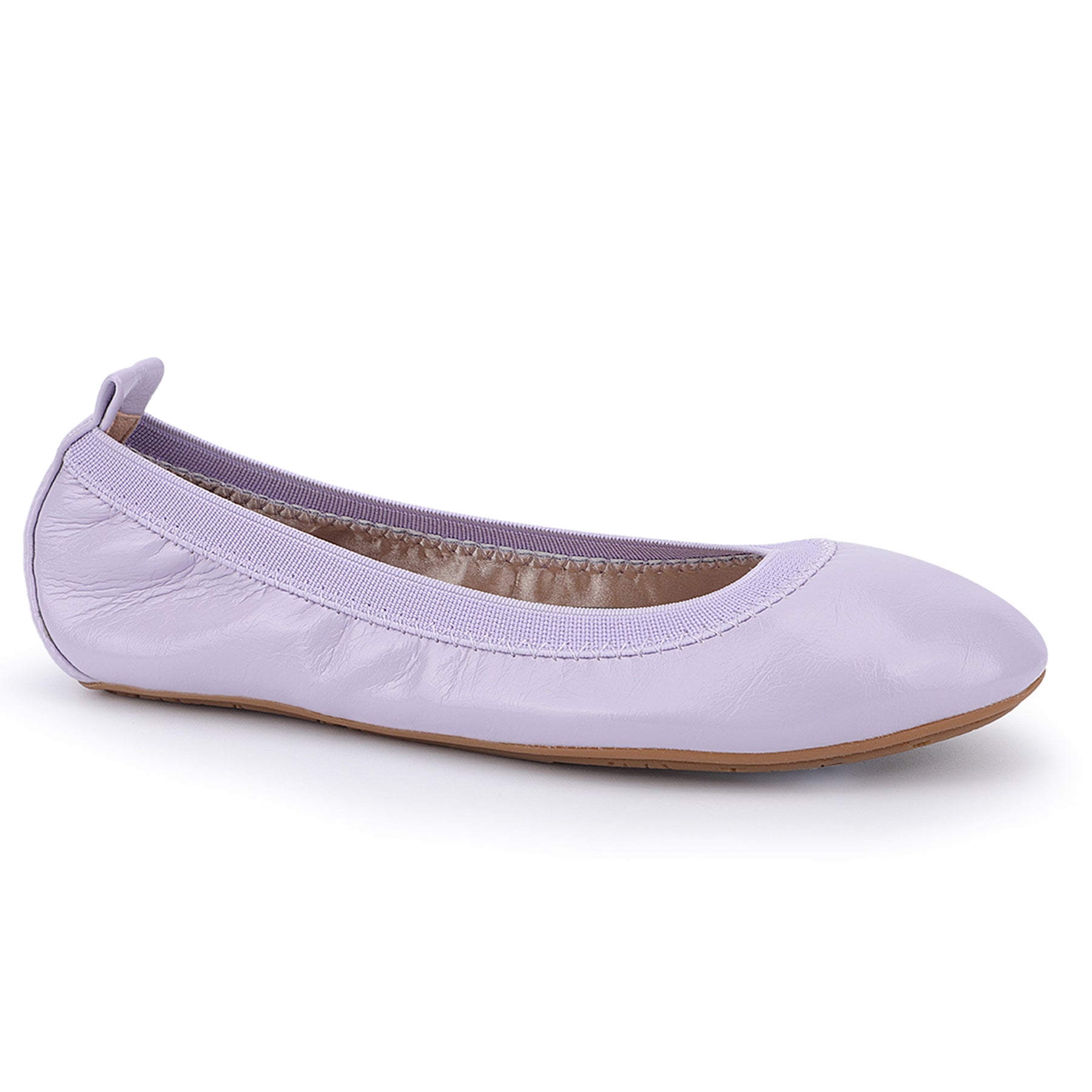 Lavender flat shoes top