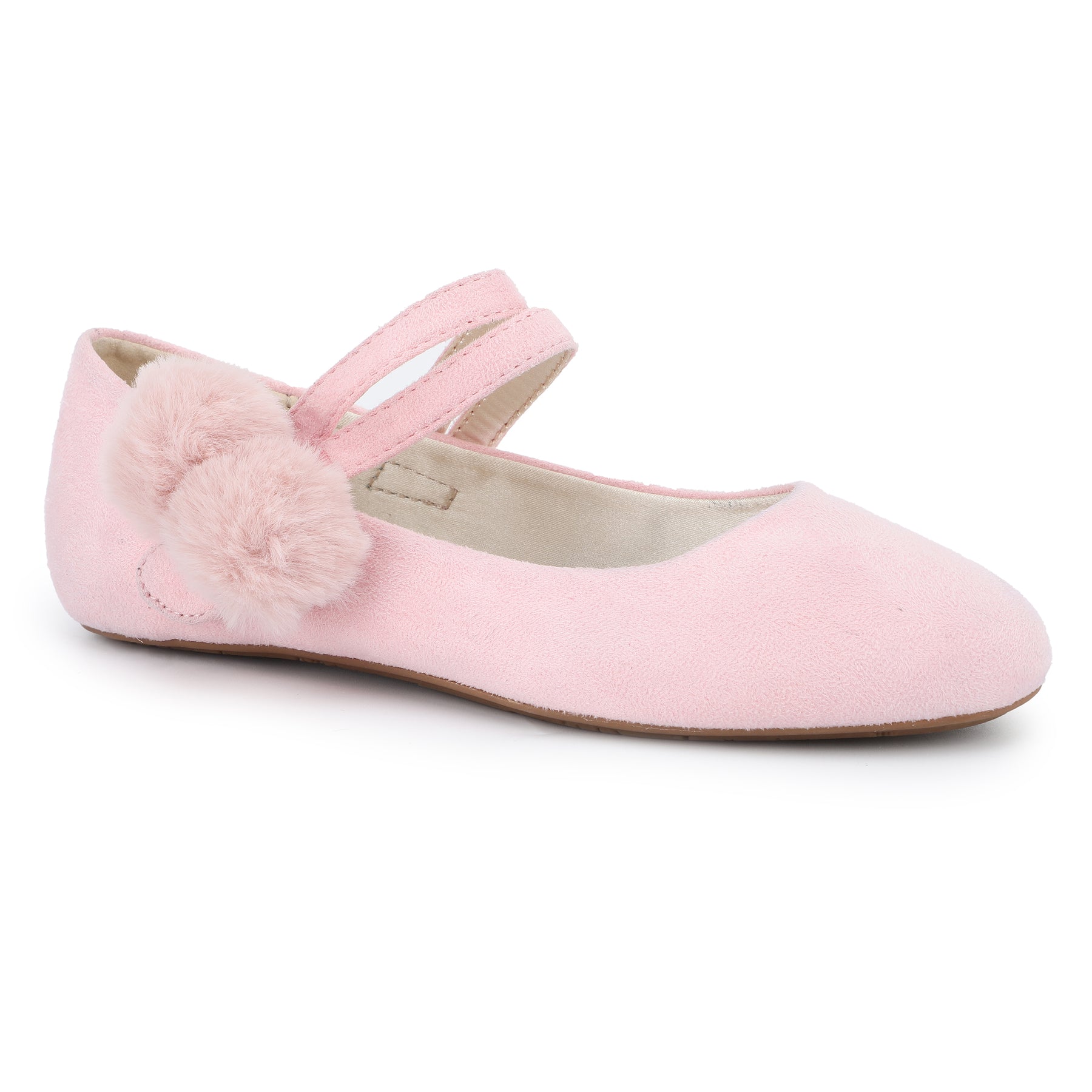 Miss Sandie Mary Jane Ballet Flat in Carnation Pink - Kids
