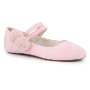 Miss Sandie Mary Jane Ballet Flat in Carnation Pink - Kids