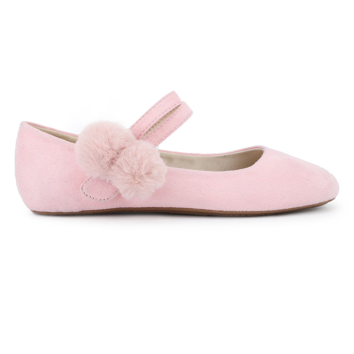 Miss Sandie Mary Jane Ballet Flat in Carnation Pink - Kids