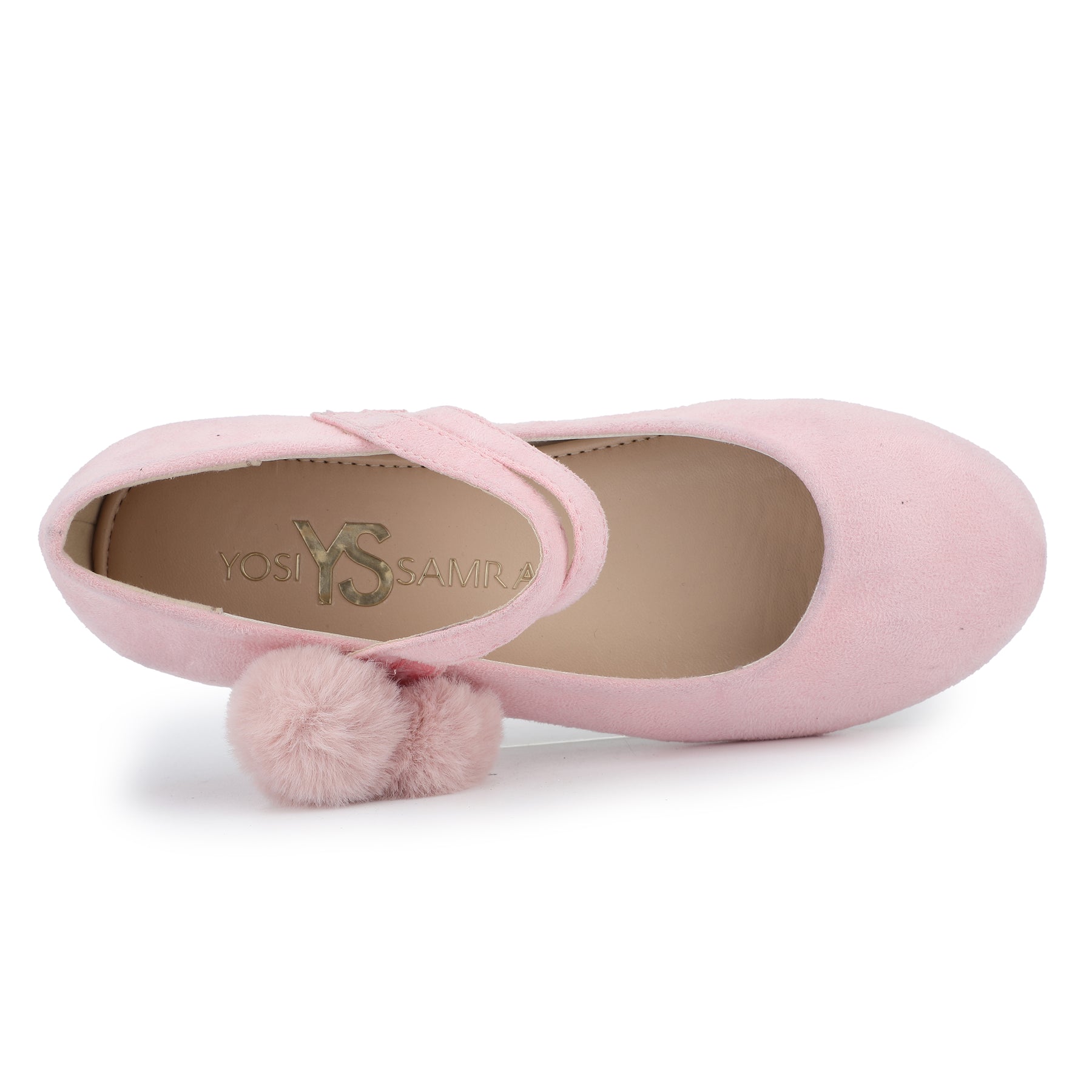 Miss Sandie Mary Jane Ballet Flat in Carnation Pink - Kids