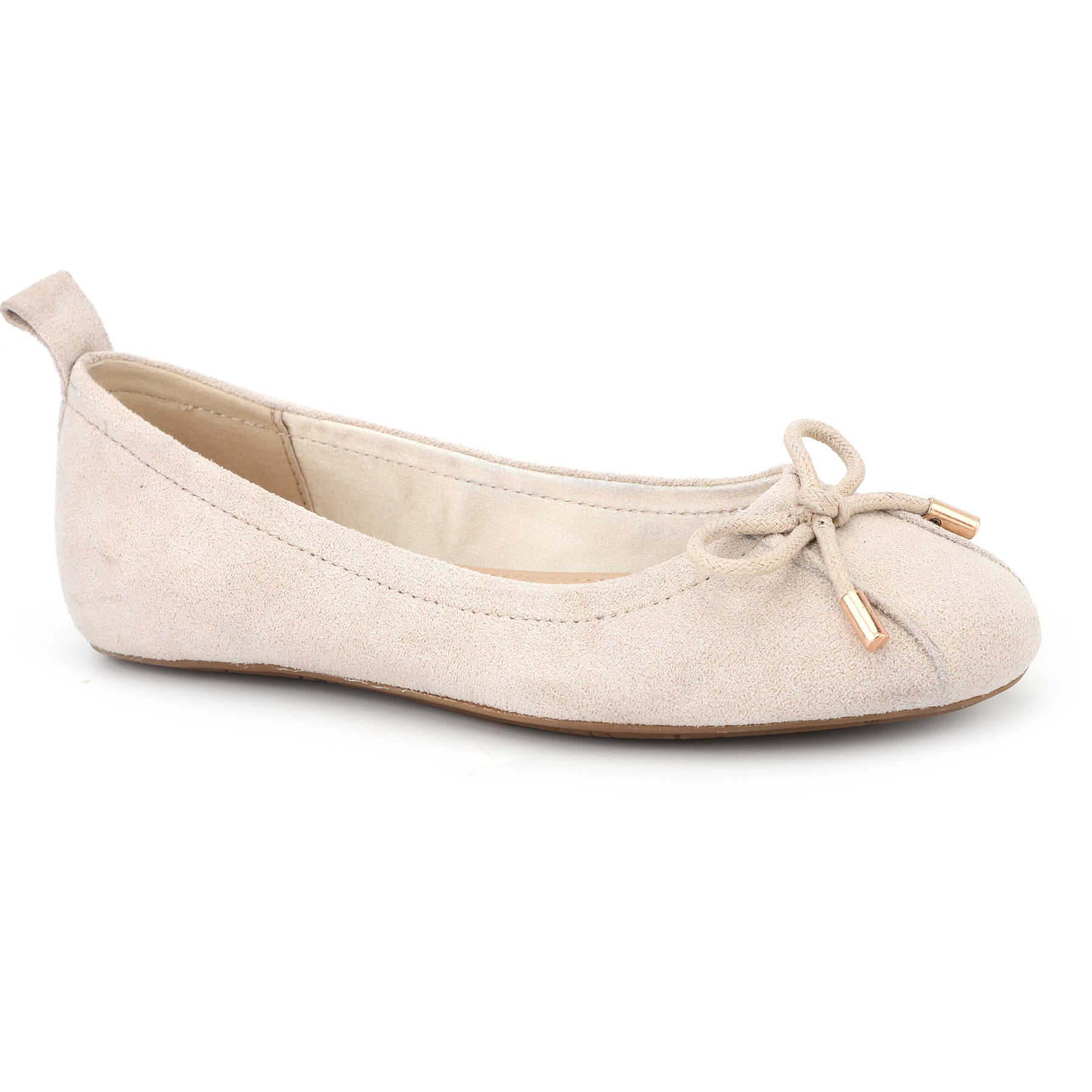 Miss Sheila Ballet Flat in Sandstone - Kids