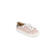 yosi samra white pink glitter sneaker kids