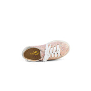 yosi samra white pink glitter sneaker kids