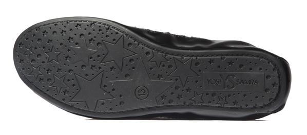 miss samara black patent ballet flat yosi samra