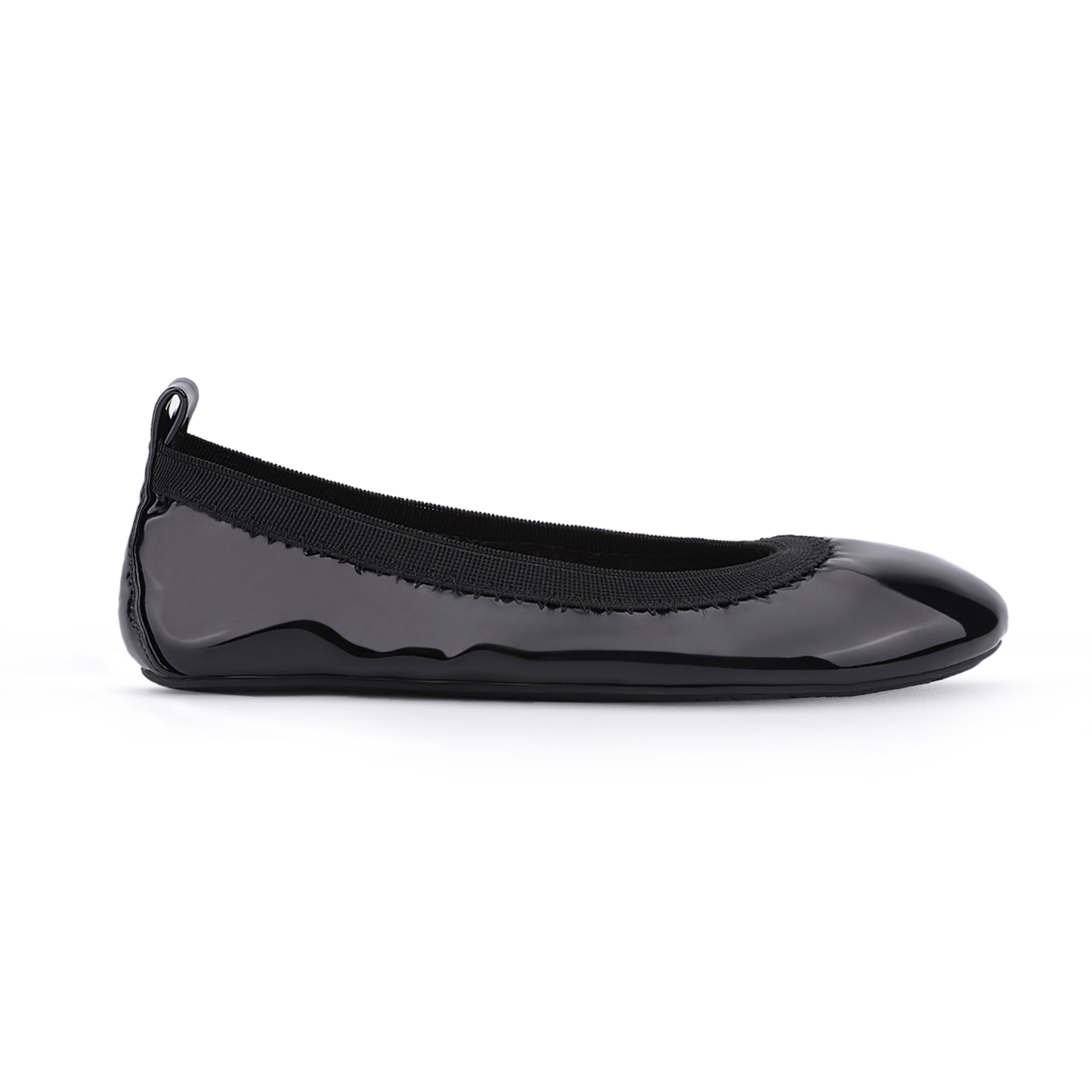 Miss Samara Ballet Flat in Black Patent - Kids