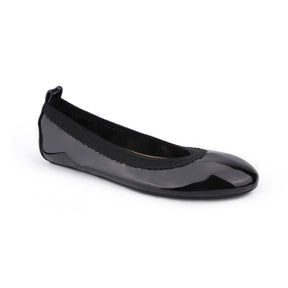 Miss Samara Ballet Flat in Black Patent - Kids