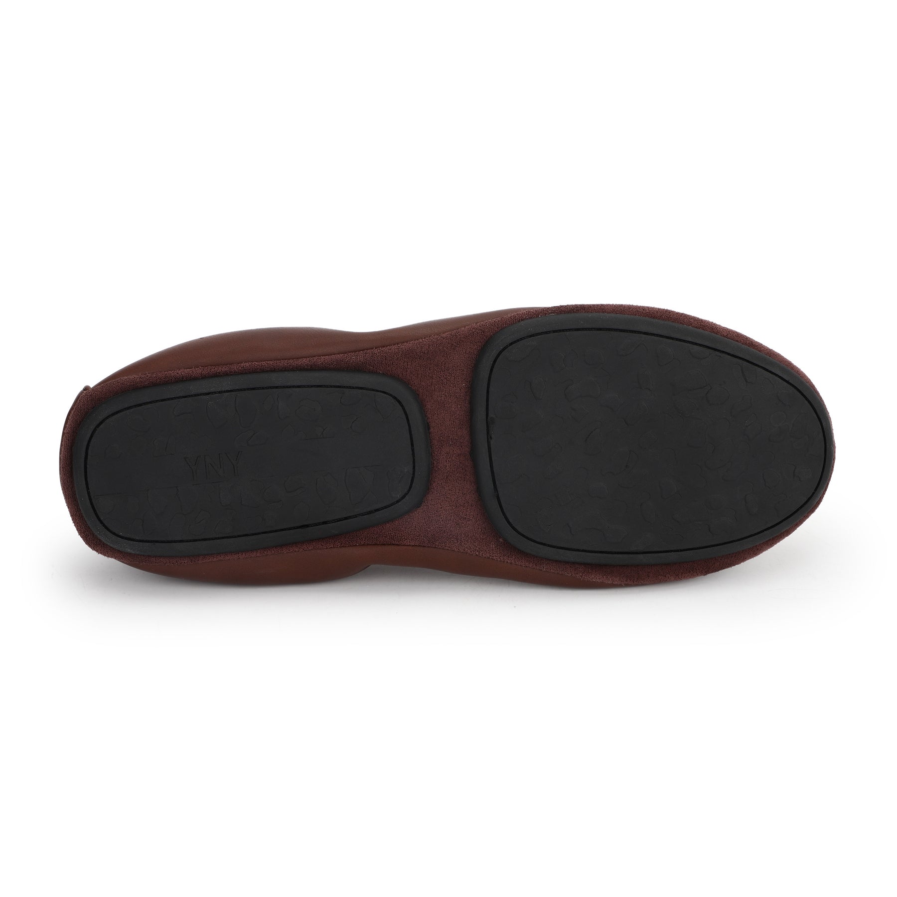 Nina Foldable Ballet Flat in Brown PETA-Approved Vegan Leather
