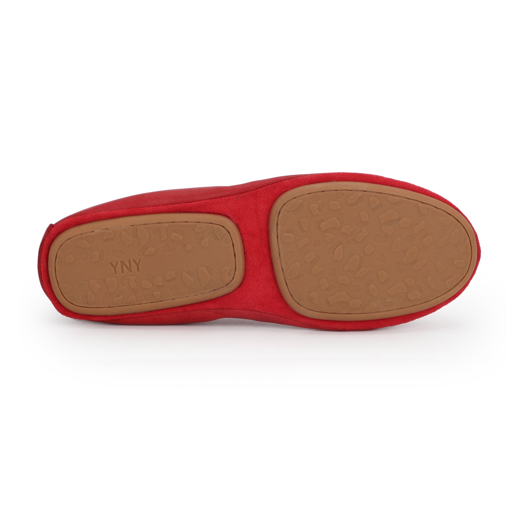 Nina Foldable Ballet Flat in Red PETA-Approved Vegan Leather