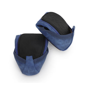 Nina Foldable Ballet Flat in Royal Blue PETA-Approved Vegan Leather