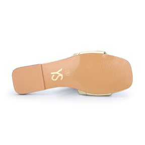 Nyla Slide in Gold