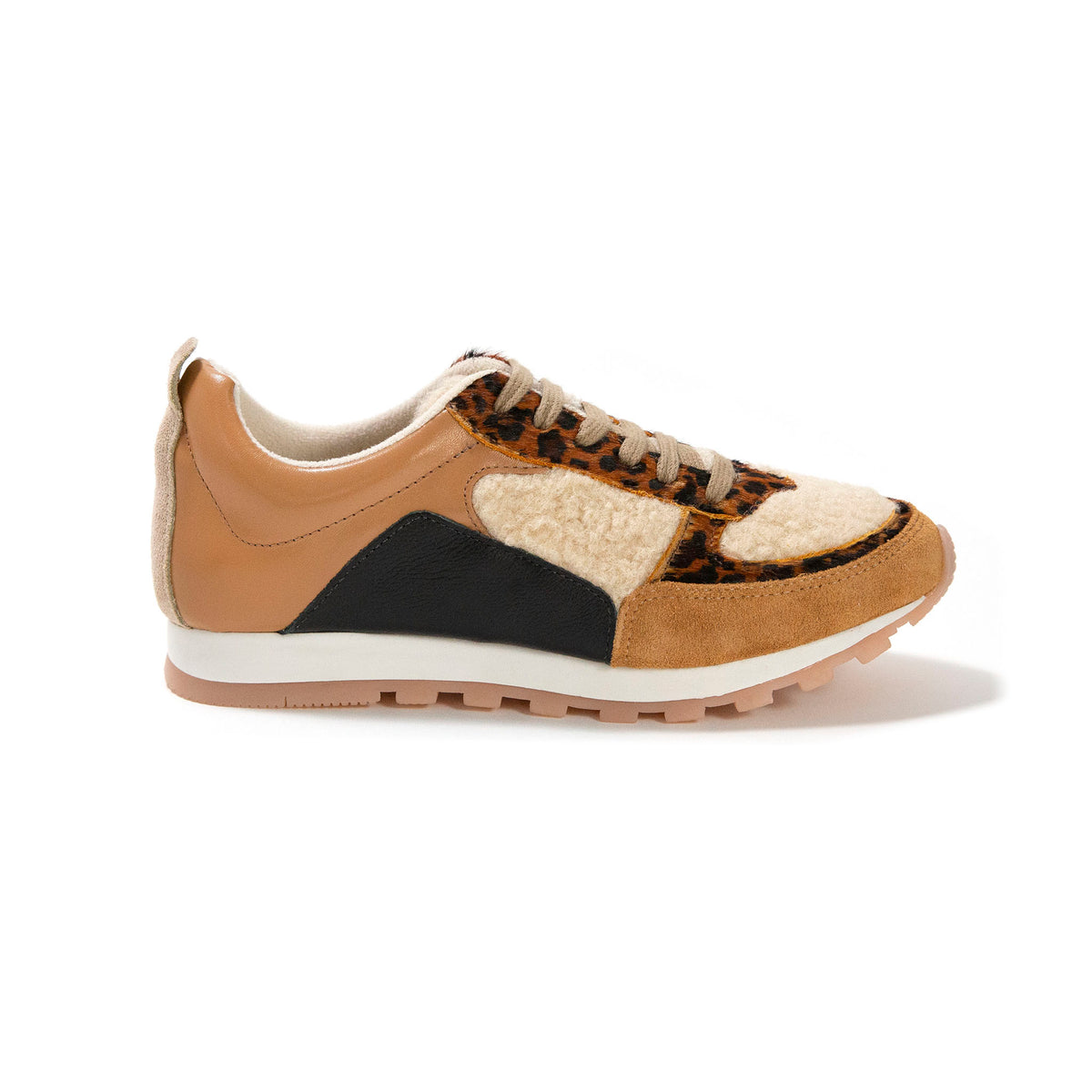 Paige Sneaker in Tan Multi