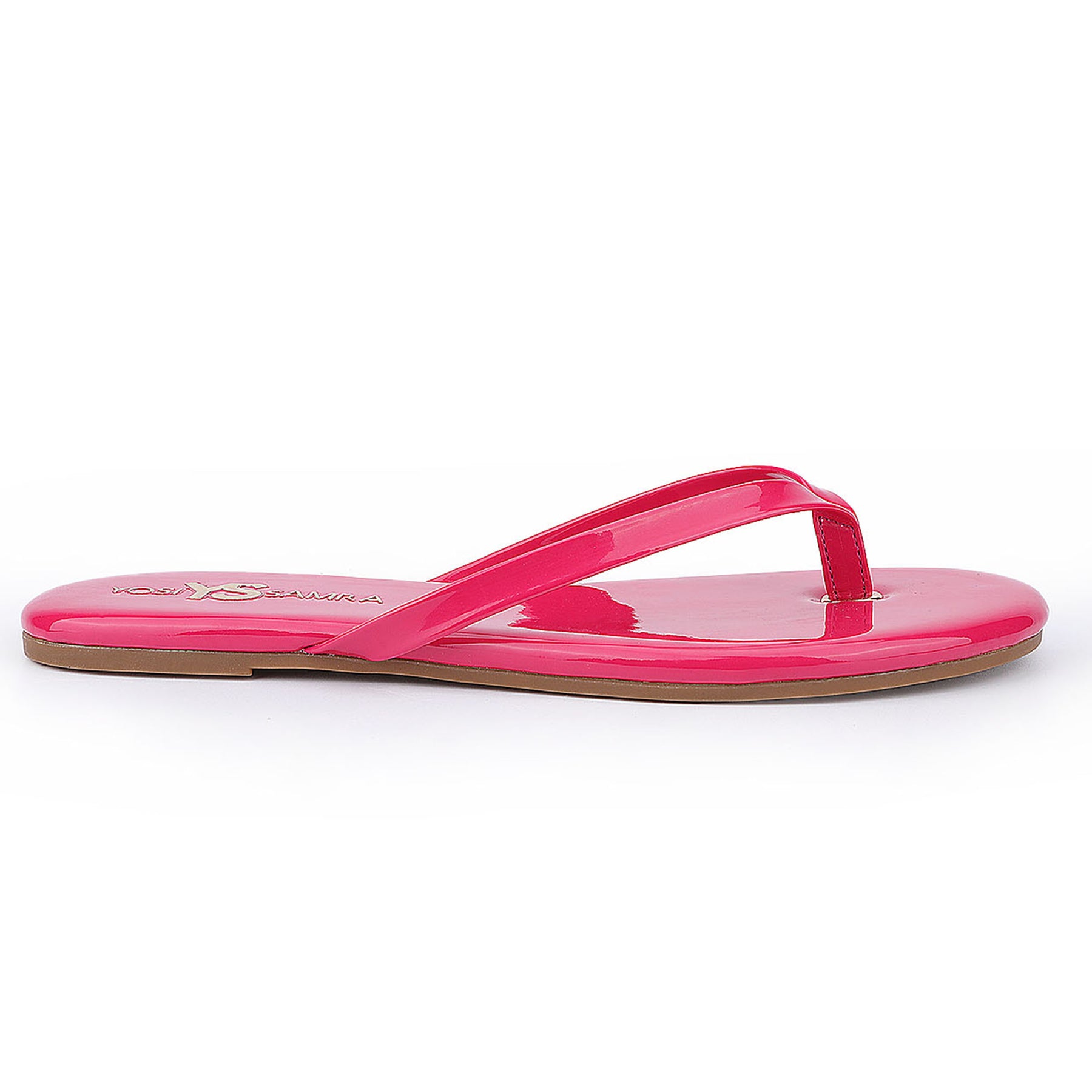 Rivington Flip Flop in Hot Pink Patent