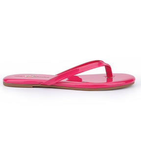 Rivington Flip Flop in Hot Pink Patent