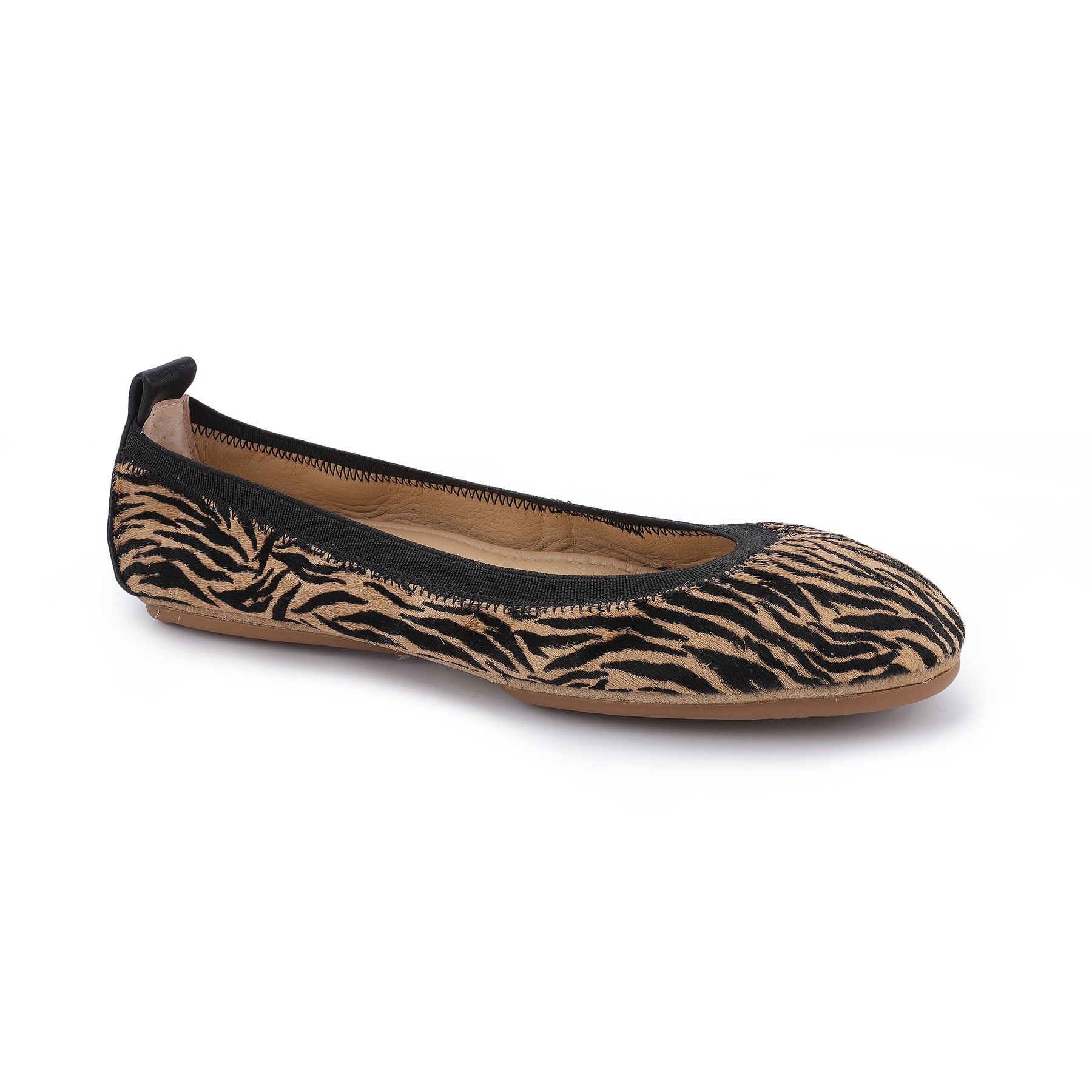 Calf hair sales ballet flats