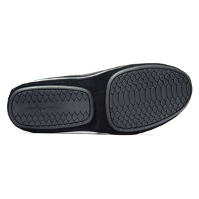 yosi samra black leather ballet flat